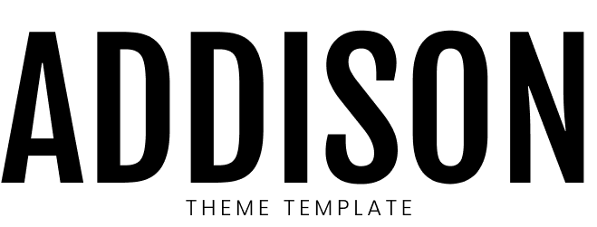 Addison Template Demo